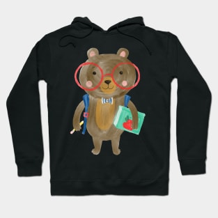 Back to School Bear Hoodie